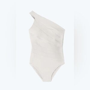 Summersalt One-Shoulder White One Piece